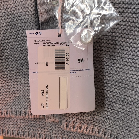 NWT beautiful Absorba baby sweater - Picture 4 of 5